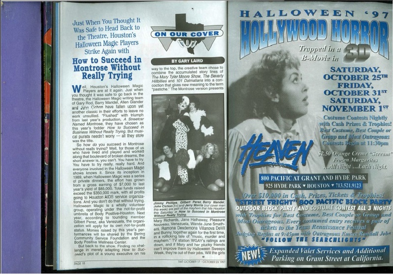 Halloween Magic Players Show 1997