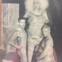 Signed photograph of Divine