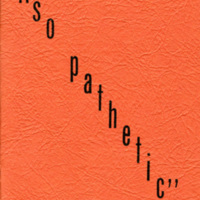 Pallas Athene Literary Society "So Pathetic" Program - April 5, 1953