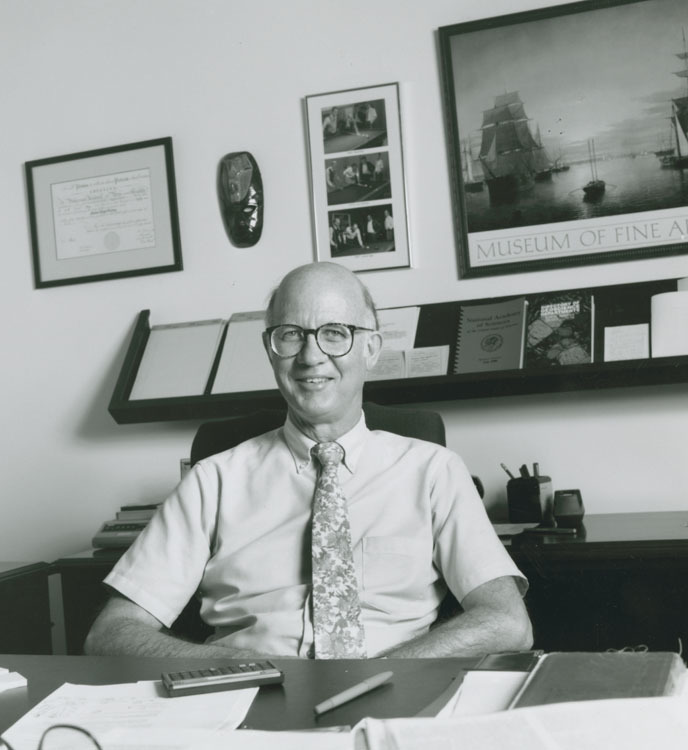 Dr. James Kinsey, Rice University Interim Provost, 1993-1994