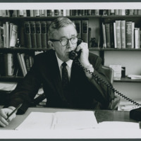 Dr. William H. Masterson, Rice University President, 1969