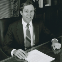 Dr. George Erik Rupp, Rice University President, 1985-1993