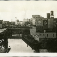 Photograph of Buffalo Bayou looking west from Main Street